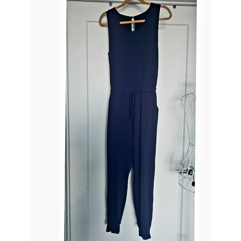 Sleeveless Jumpsuit Romper Onesie Jumper Pockets one piece pantsuit comfy